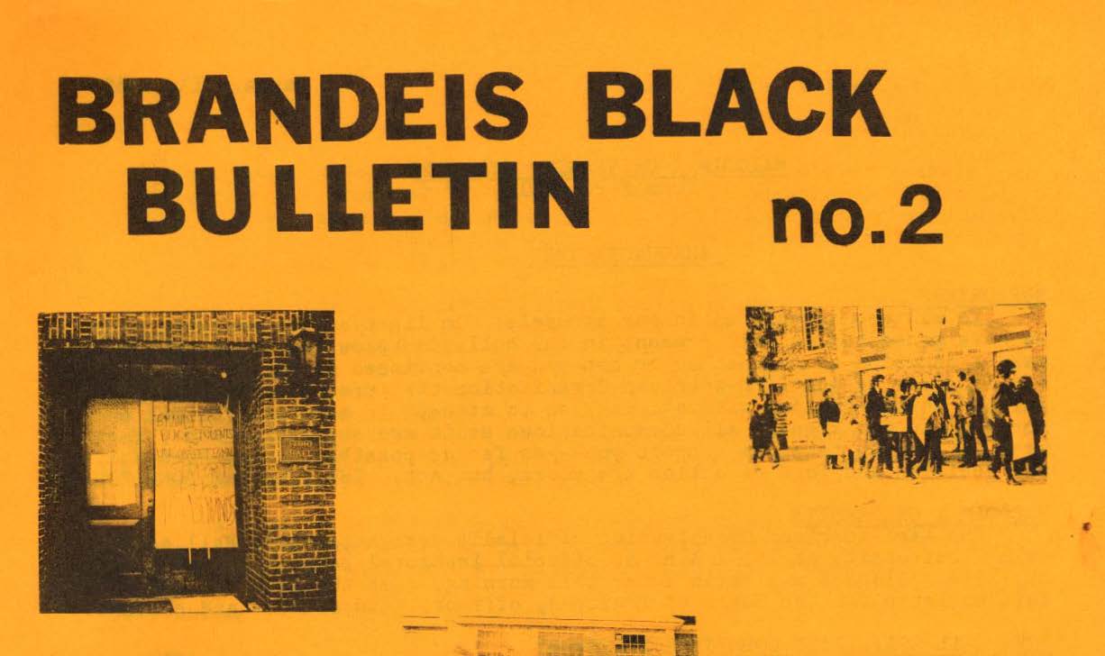 Brandeis Black Bulletin no. 2